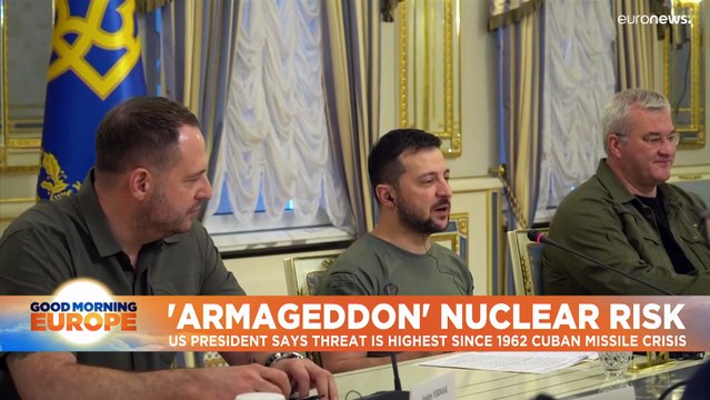 Ukraine war: Russia nuclear weapon threats are 'most serious' since Cuban Missile Crisis, says Biden