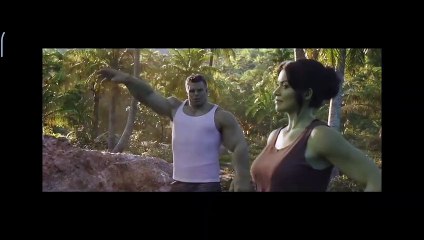 She Hulk training scene with The Hulk in Hindi