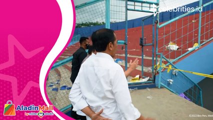 Video Presiden Jokowi Jenguk Korban Tragedi Kanjuruhan dan Tinjau Stadion jadi Trending No 2 YouTube Indonesia