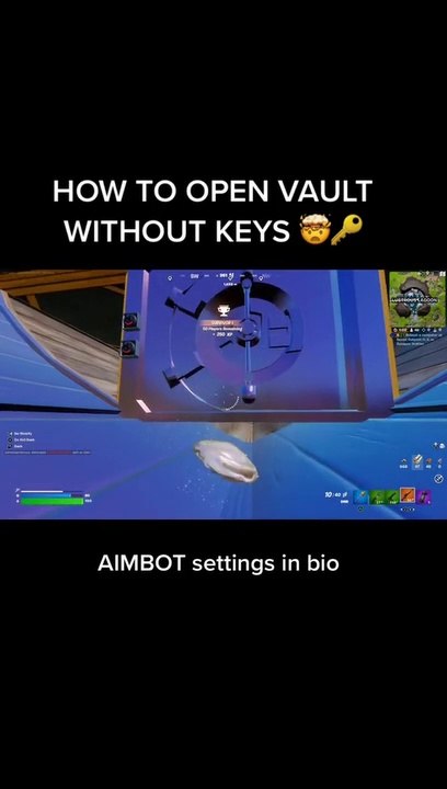 How to open vault without keys #fortnite Tiktok xmazlol