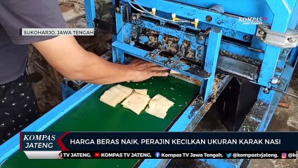 Harga Beras Naik, Perajin Karak Nasi Kecilkan Ukuran
