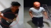 Ayakkabı hırsızı sevgili çift, ev sahibine yakalandı