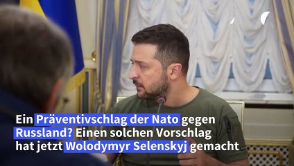 Aufregung um Selenskyj-Äußerung zu Präventivschlägen gegen Russland