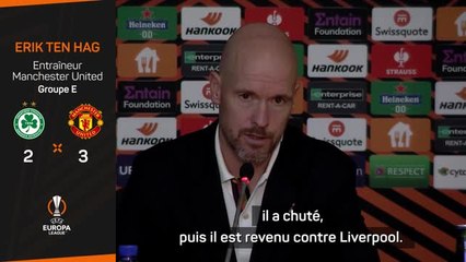 Groupe E - Ten Hag ne veut prendre aucun risque avec Martial