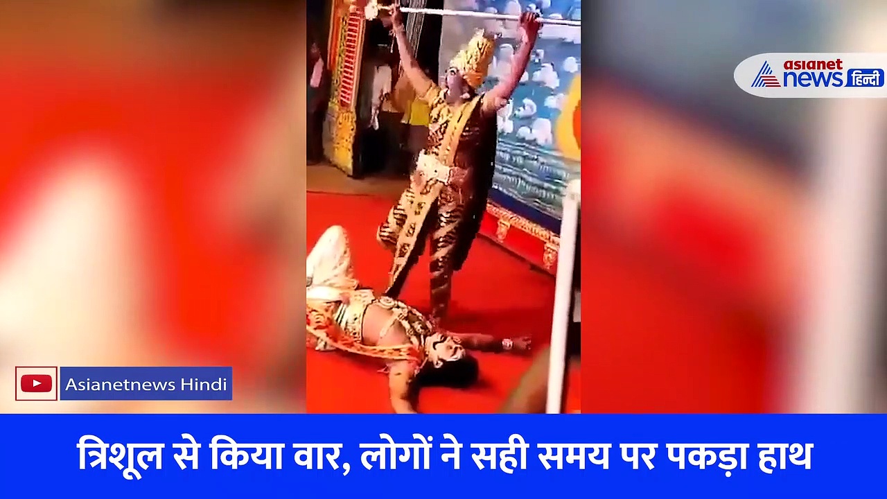 महिषासुर वध के दौरान महिला में दिखा मां काली का रौद्र रूप... सच में हो जाता वध, रौंगटे खड़े करने वाला Video