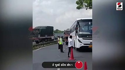 મહેસાણા હાઈવે પર અકસ્માતમાં એકનું મોત