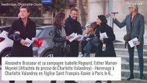 Alexandre Brasseur en couple avec Isabelle : 1re apparition pour un dernier hommage à Charlotte Valandrey