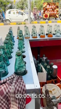 Lemon Goli soda challenge making most selling soda street food