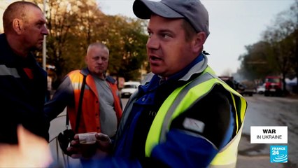 'Only peaceful civilians': FRANCE 24 report in Zaporizhzhia after Russian strike hits apartments