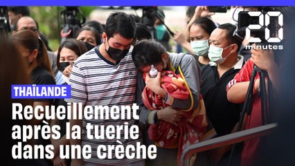 Thaïlande : Recueillement après la tuerie d'une crèche attaquée par un ex-policier