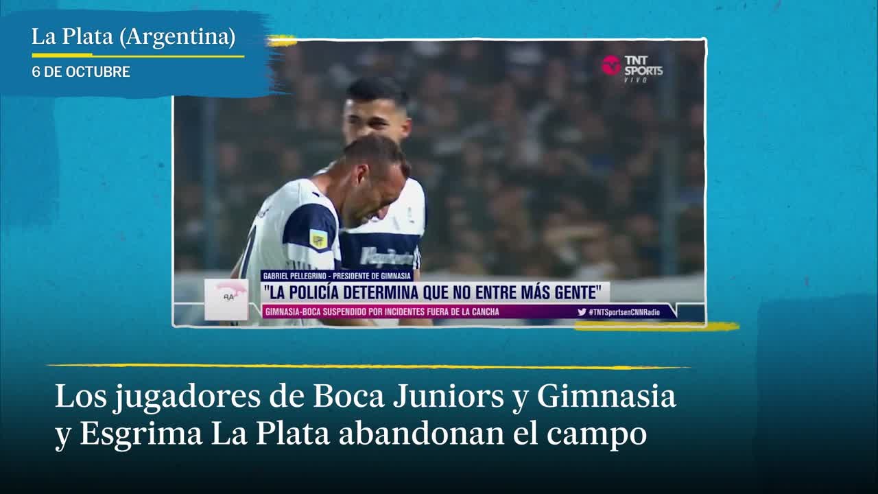 Un muerto y un centenar de heridos en Argentina por los disturbios en el partido entre Gimnasia y Boca Juniors