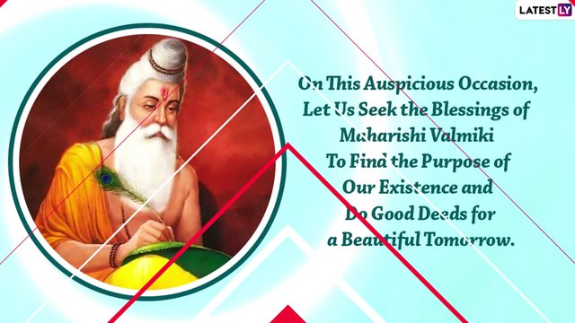 Happy Valmiki Jayanti 2022 Wishes and Messages To Share on Maharishi Valmiki’s Birth Anniversary