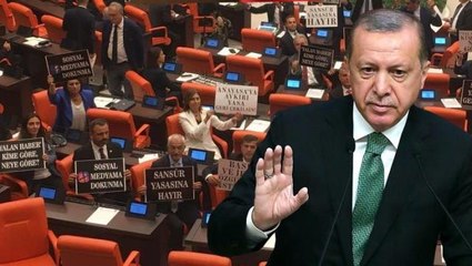 Büyük tartışma yaratan Dezenformasyonla Mücadele Yasası, Cumhurbaşkanı Erdoğan'a soruldu