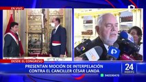 Renovación Popular presenta una moción para interpelar al canciller César Landa