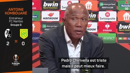 Groupe G - Kombouaré : "Ce n'est pas de l'abattement mais c'est de la déception"