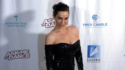 Zhaleh Vossough "Ask Me to Dance" World Premiere Red Carpet Fashion