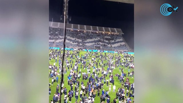 Al menos un muerto y centenares de heridos durante un partido de fútbol en Argentina