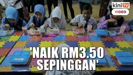 Bajet 2023: Makanan RMT naik RM3.50 sepinggan