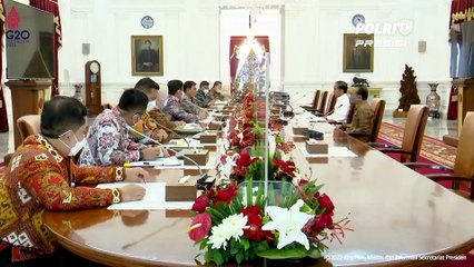 Presiden Jokowi Menerima Direksi dan Ketua Dewas BPJS Ketenagakerjaan