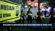 Ratusan Paket Bansos dari Polda Sumut tiba dini hari di Tarutung