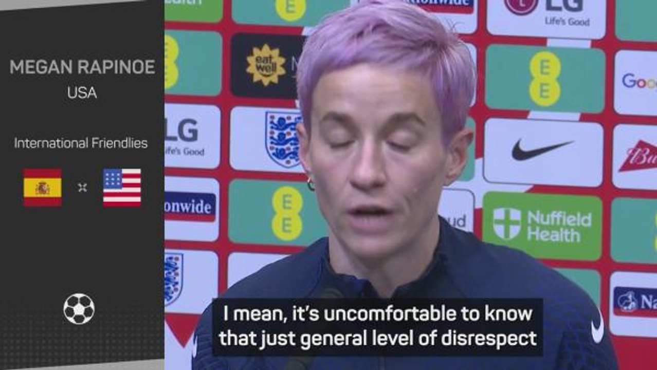 Rapinoe asks 'immature' Spanish Federation to listen to players