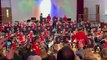 The Band of the Welsh Guards play at Stamford School