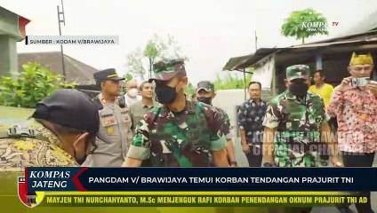 Pangdam V/Brawijaya Temui Korban Tendangan Prajurit TNI