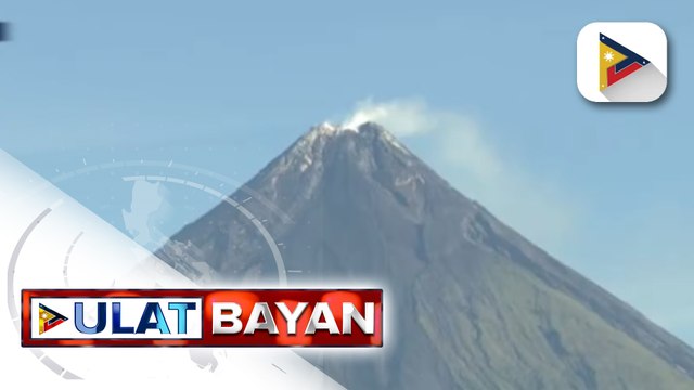 Alert Level 2, itinaas ng Phivolcs sa Bulkang Mayon