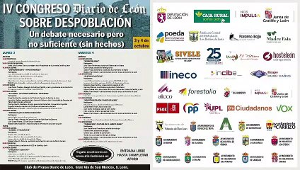 Intervención de Gerardo Álvarez Courel en el Congreso sobre Despoblación.