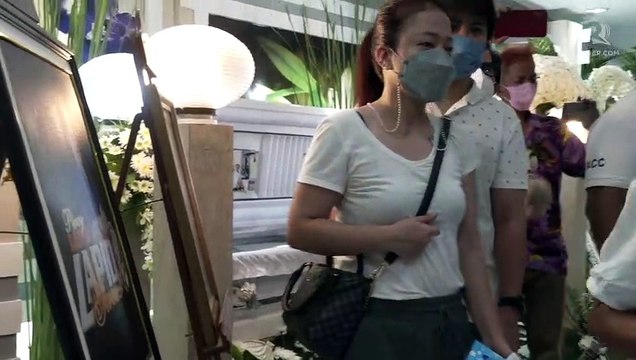 Percival “Percy Lapid” Mabasa’s remains at Manila Memorial Park