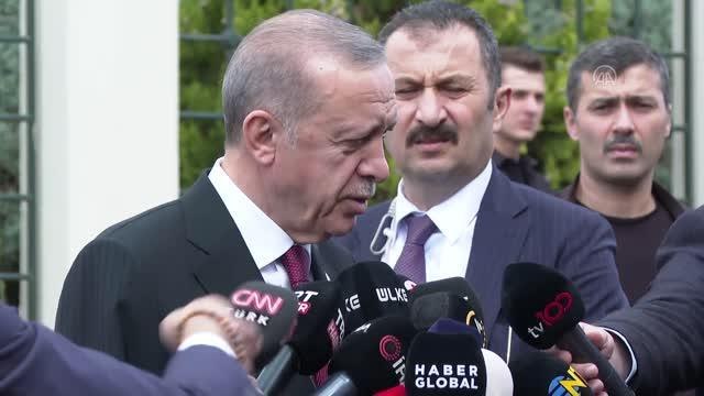 Cumhurbaşkanı Erdoğan, cuma namazı sonrası soruları yanıtladı Açıklaması