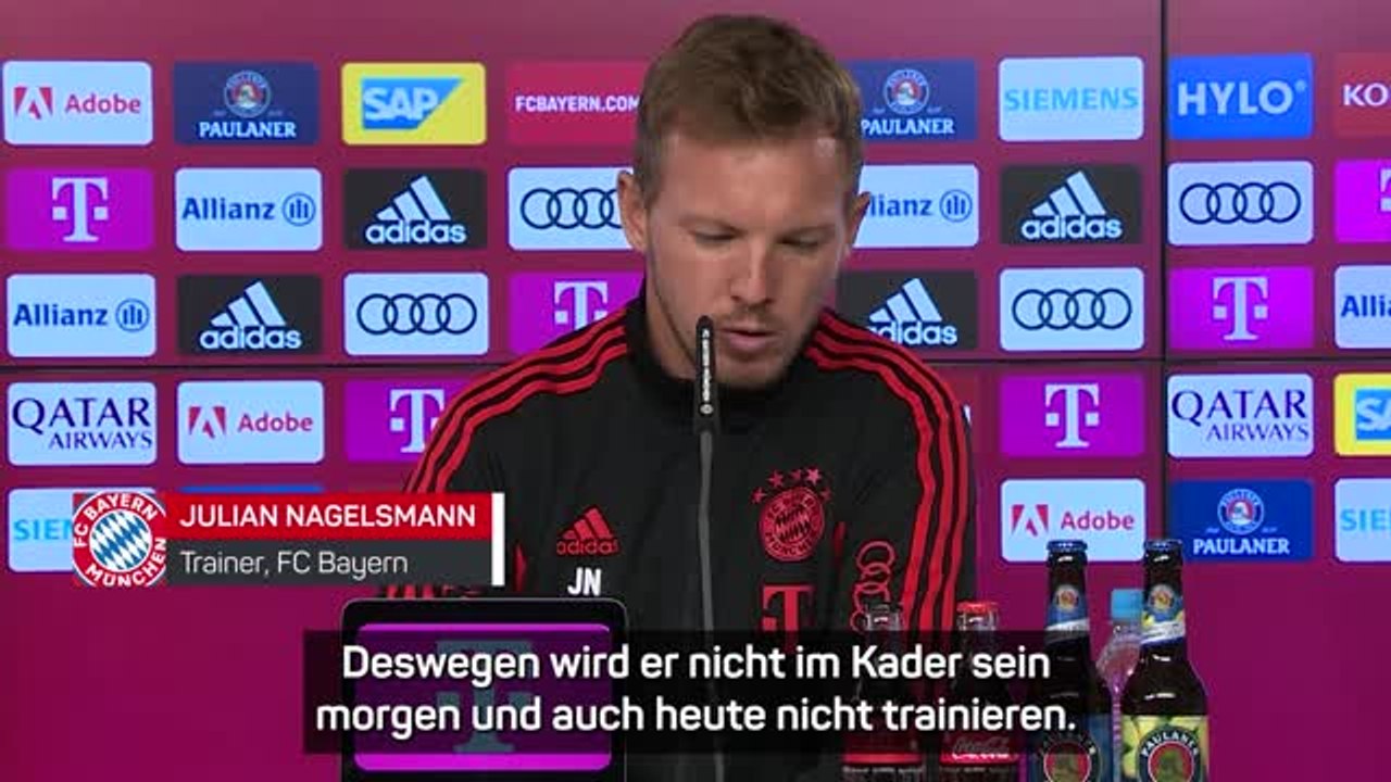 Nagelsmann bestätigt müller-ausfall gegen bvb
