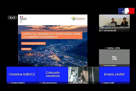 Les travaux et l’offre de services du CEREMA sur les Zones d’activité économique