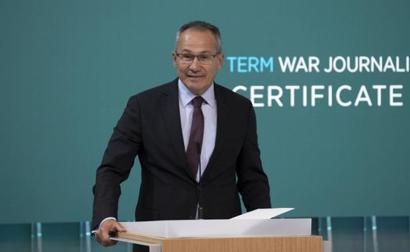 Son dakika haberleri... AA'nın 22. Dönem Savaş Muhabirliği Eğitimi ni tamamlayan gazeteciler sertifikalarını aldı