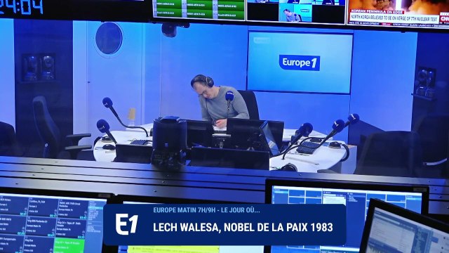 1983 : Lech Wałęsa, président du syndicat Solidarność, reçoit le prix Nobel