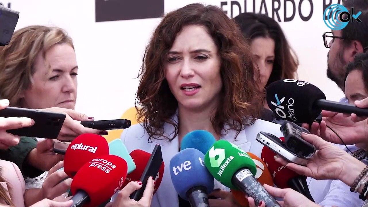 Ayuso sobre el Elías Ahuja: "El Gobierno desvía la atención de la crisis y de su subida de sueldo con esto"