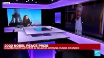 2022 Nobel Peace Price: 'We wanted to highlight importance of civil society', says Nobel Committee chair