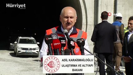Zigana Tüneli'nde sona yaklaşılıyor