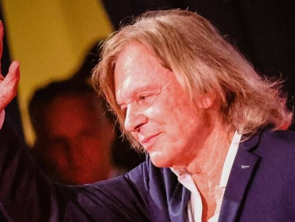 Schlager-star jürgen drews spielt sein letztes live-konzert