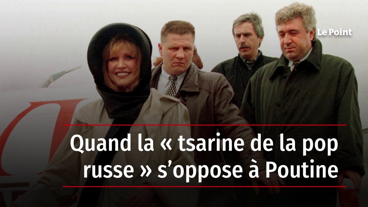 Quand la « tsarine de la pop russe » s’oppose à Poutine