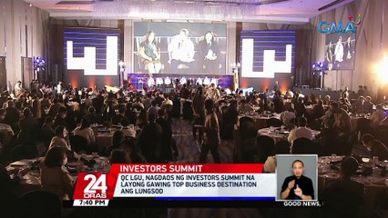 QC LGU, nagdaos ng Investors Summit na layong gawing "top business destination" ang lungsod| 24 Oras