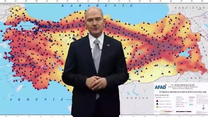 İçişleri Bakanı Soylu'dan AFAD'ın çalışmalarına ilişkin videolu paylaşım