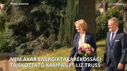 Nem akar lakossági energiatakarékossági tájékoztató kampányt Liz Truss