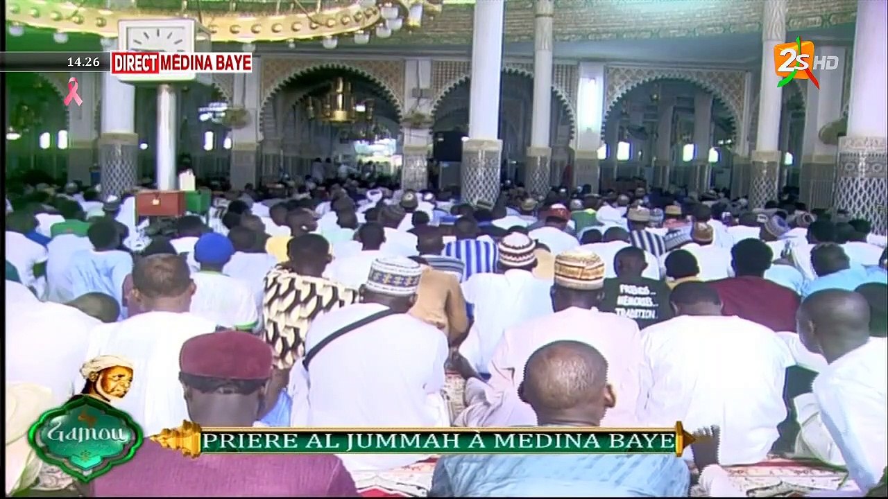 [GAMOU 2022] MAWLID MEDINA BAYE 2022  | PRIERE AL JUMMAH A LA MOSQUEE  VENDREDI 07 OCTOBRE 2022