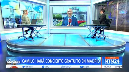Camilo Echeverry ofrecerá un concierto gratuito en Madrid, España