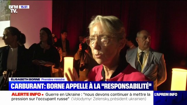 Grève dans les raffineries de carburant: Élisabeth Borne appelle à la responsabilité des directions et des représentants des salariés