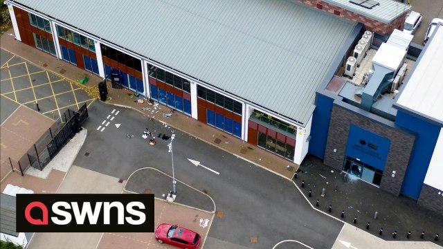 Armed cops swoop to suspected 'shooting' outside brand new £9.5 million POLICE STATION in Derby