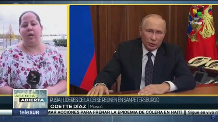 Rusia acoge reunión de líderes de la Comunidad de Estados Independientes