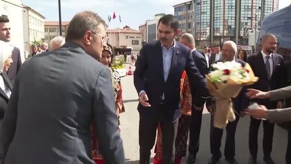Sivas haberleri: Çevre Şehircilik ve İklim Değişikliği Bakanı Murat Kurum Sivas'ta