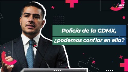 ¿Cómo es la confianza de la ciudadanía a la policía de la CDMX?